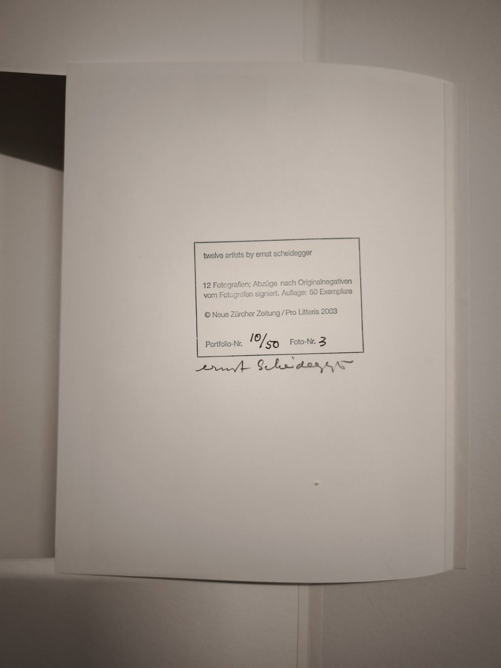Posters & Illustrations: ERNST SCHEIDEGGER - EDUARDO CHILLIDA 1978 – D'occasion à Goldach par Gaip 3