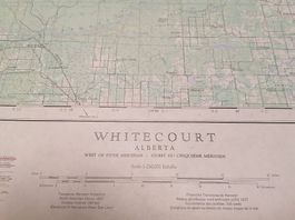 Landkarte Whitecourt