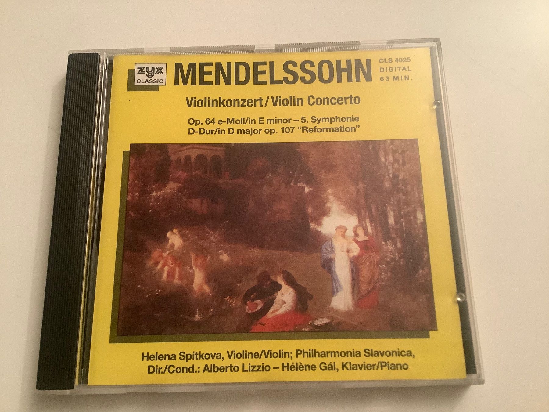 CD: Mendelssohn Bartholdy / Violinkonzert – Usato da Dübendorf venduto da Troll_88