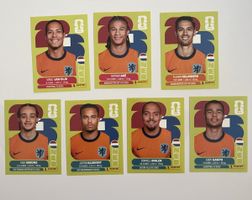 Panini WM 26 Sticker NED 3,7,10,15,16,18,20
