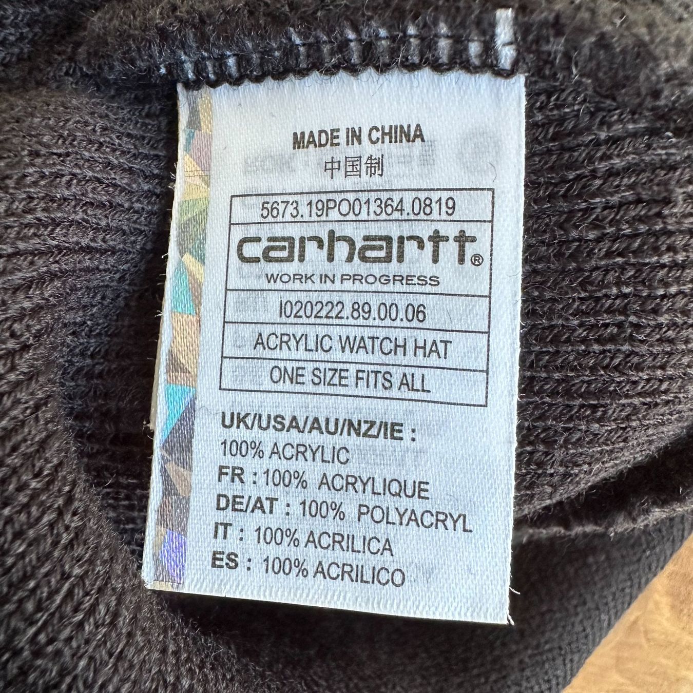 Carhartt Copricapi, berretti & cappellini: Carhartt WIP Acrylic Watch Hat Onesize – Usato da Luzern venduto da fairflip 3