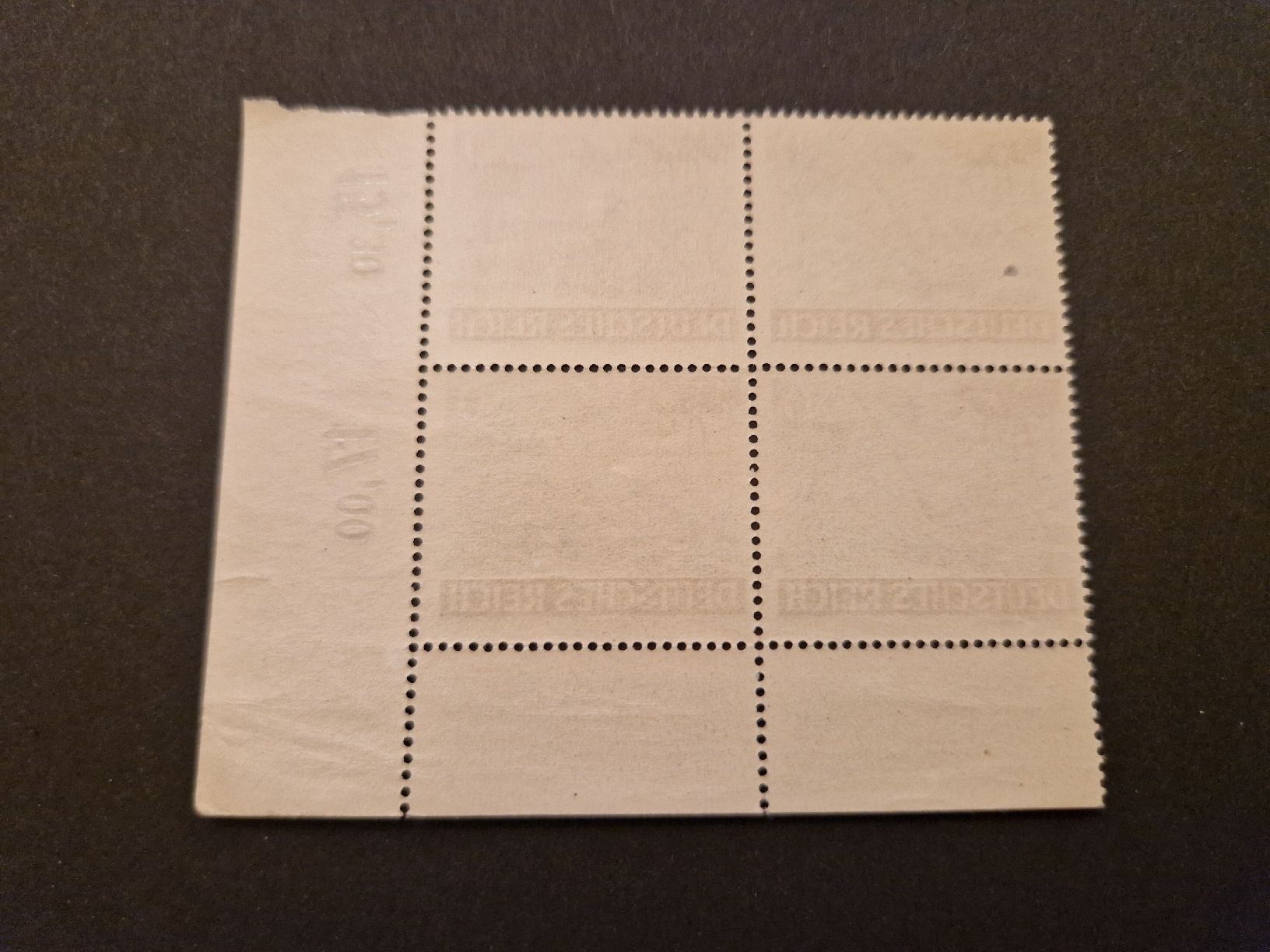 Alle Briefmarken: Deutsches Reich Viererblock Briefmarken postfrisch – Neu (gemäss Beschreibung) aus St. Gallen von Enrico_SG 1