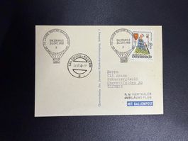 10 Jahre Östereichische Ballonpost 1958