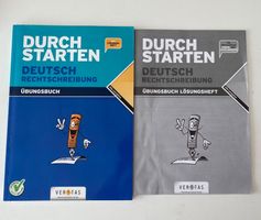 Set 9 Übungsbücher Deutsch (sowie 1 Lösungsheft)