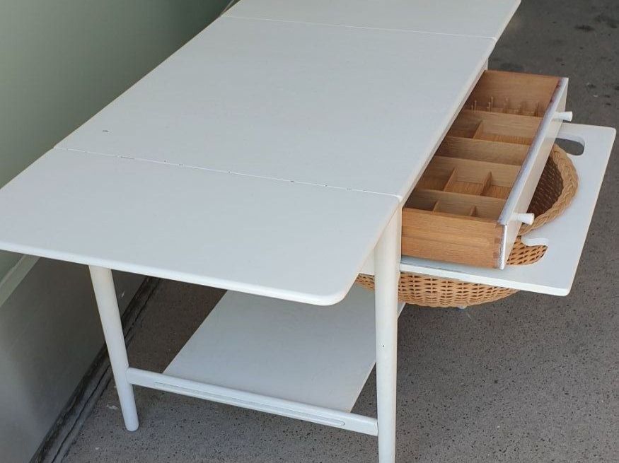 Tische: Mid Century Beistelltisch Nähtisch Hans Wegner ? – Gebraucht aus Emmen von magelan 8