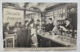 Alte Ansichtskarte Bar Corso Milano