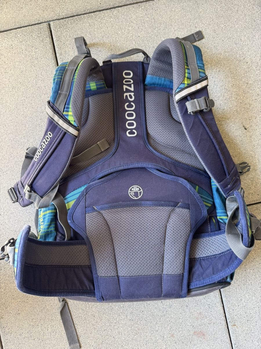 Coocazoo Rucksäcke: Coocazoo Rucksack kariert mit Regenhülle - gebraucht – Gebraucht aus Reitnau von Chiroptera74 3