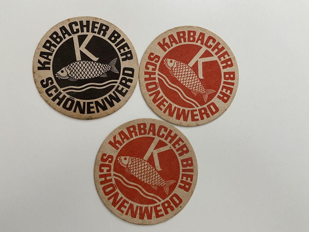 Sottobicchieri: Bierdeckel Karbacher Schönenwerd – Usato da Niederönz venduto da guisan45