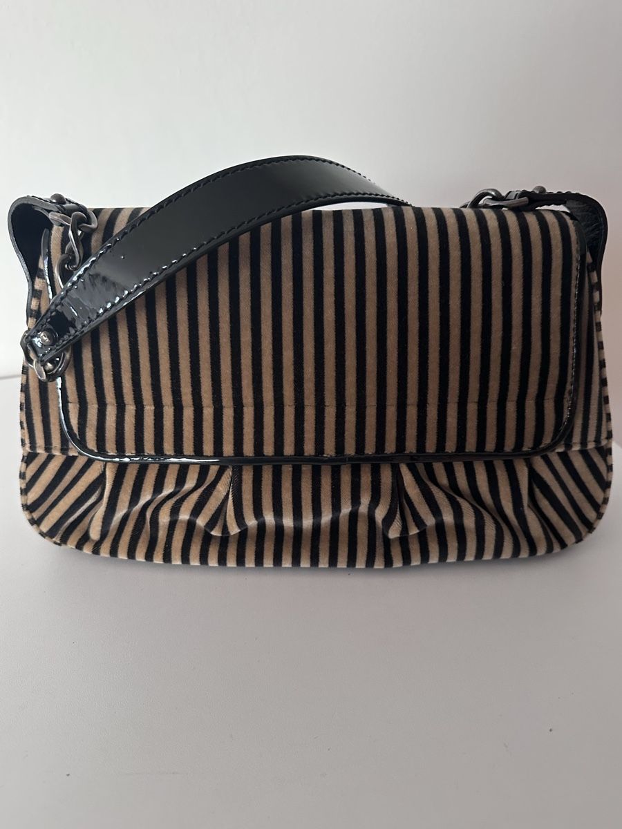 Fendi Borse da donna: Fendi Striped Velvet & Leopard Print Bag  – Nuovo e nell'imballaggio originale da Binningen venduto da can_s2yh 2