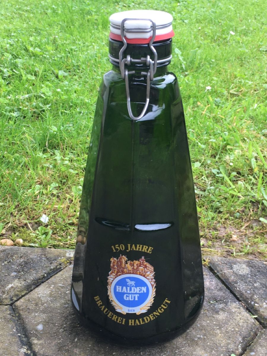 Haldengut Bicchieri, Caraffe & Bottiglie: Bier - Flasche „HALDENGUT“ – Usato da Wangen b. Olten venduto da Finolino28