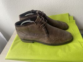 Bugatti🍂🍁gefüttert top Lederschuhe Gr. 43 mit Schuhspanner
