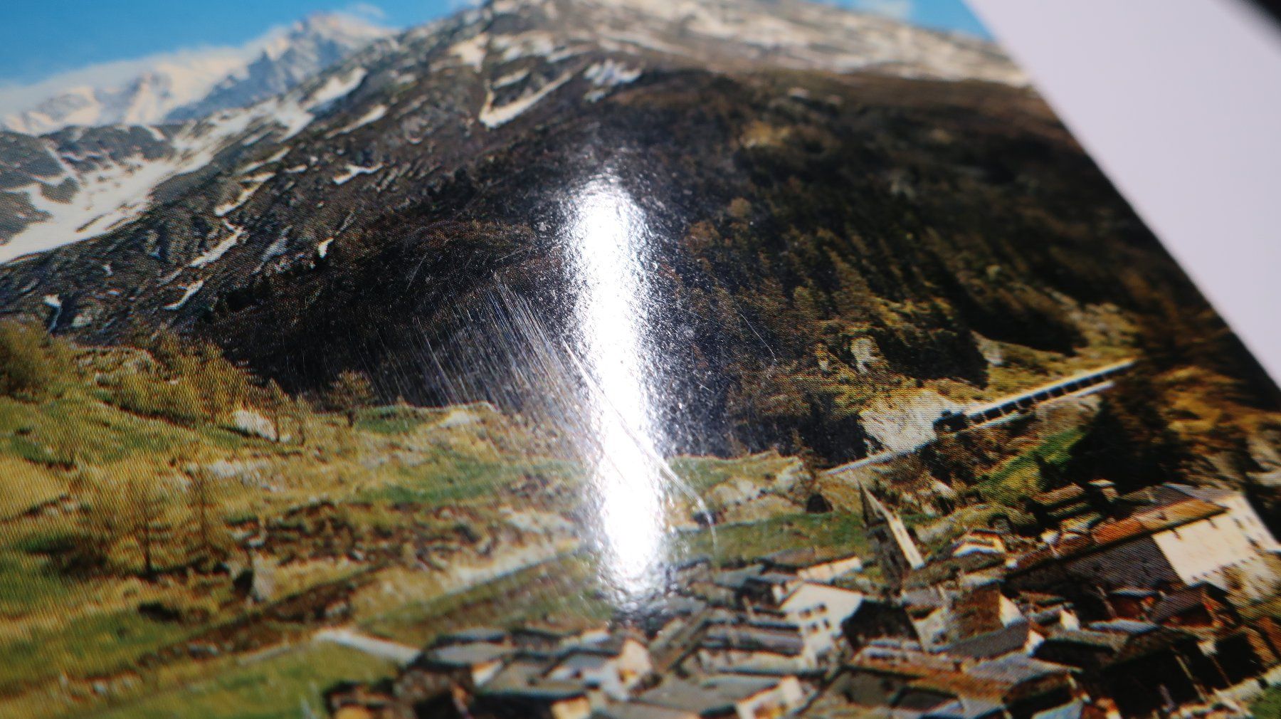 Ansichtskarten: Bourg-St-Pierre Valais Mont Vélan  1973 – Gebraucht aus Cormoret von Pascalll2001 4