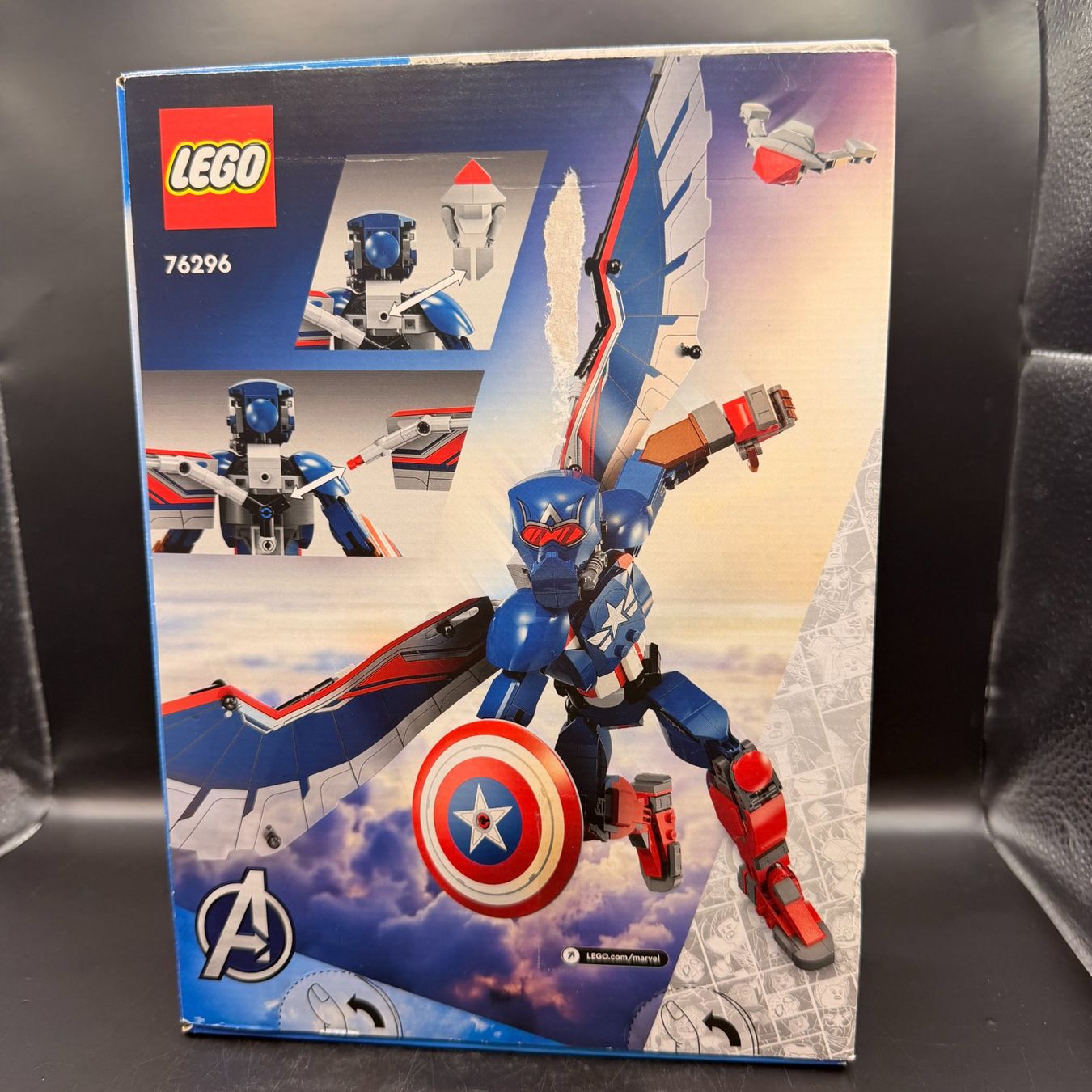 Lego Kit di costruzioni: LEGO 76296 Captain America Figur – Nuovo (secondo la descrizione) da Düdingen venduto da Nerdworld 1