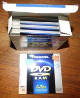 5 x DVD RW von Panasonic, 120 Min. Neu und eingeschweisst