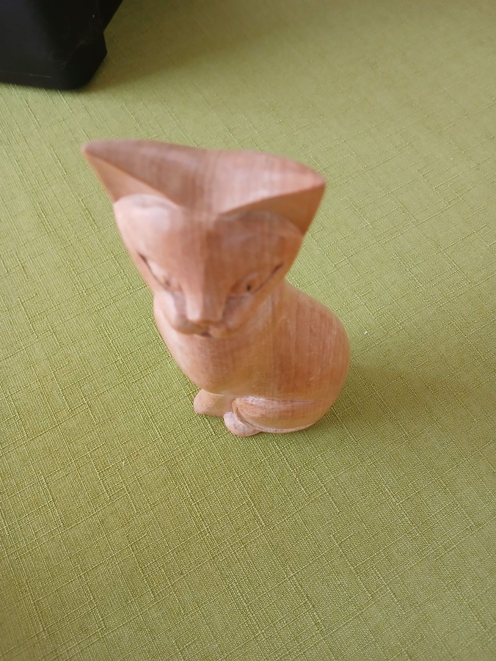 Statuette: Katze Holz – Usato da Zürich venduto da Mr.Dachboden 1