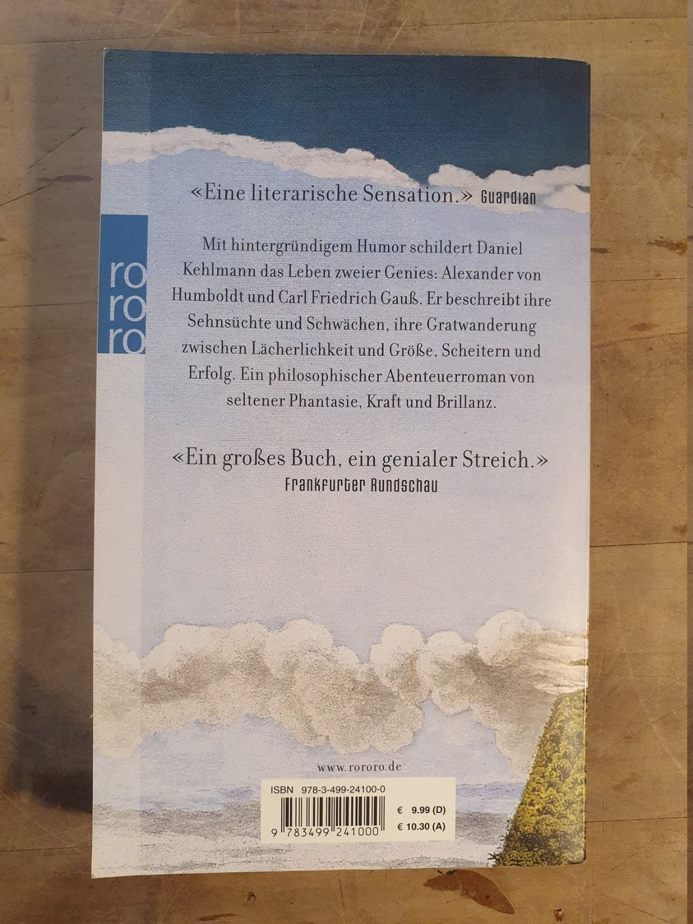 Libri: Die Vermessung der Welt Daniel Kehlmann RoRoRo – Usato da Zürich venduto da loosebone 1