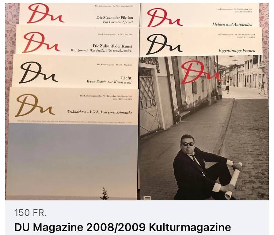 Riviste & Magazine: DU Magazine 2008/2009 – Usato da Bubikon venduto da Focus-Kili