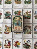 Antikes Ravensburger Garten-Quartett Nr. 5535 – 1930er Jahre