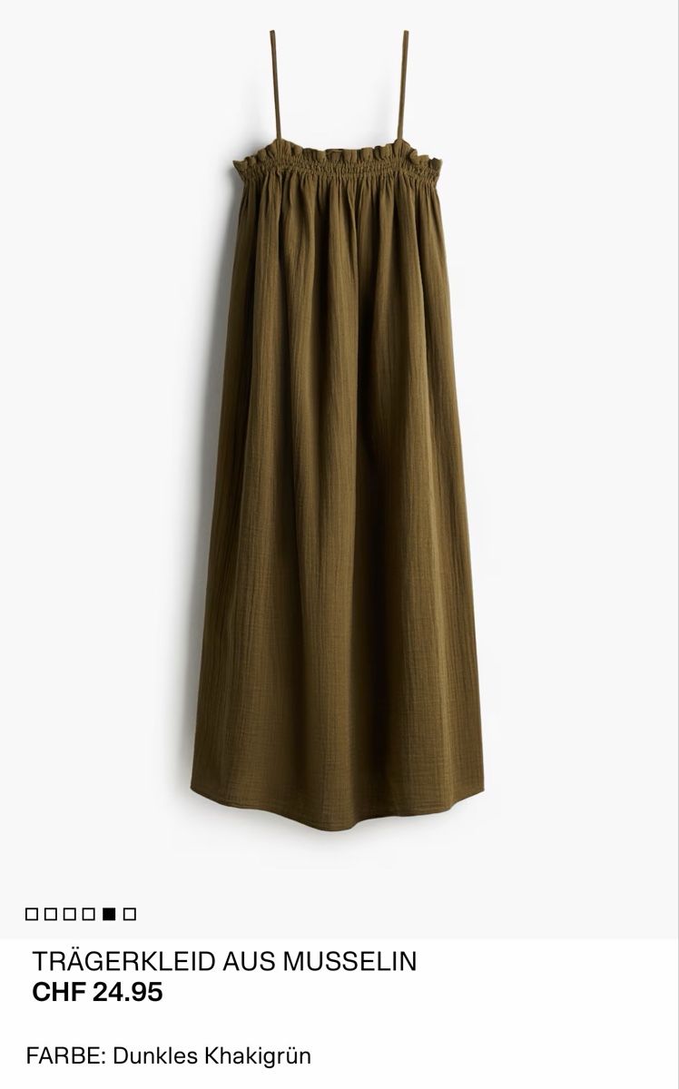 H&M Vestiti: Musselin Kleid – Nuovo e nell'imballaggio originale da Uitikon Waldegg venduto da MGC 1