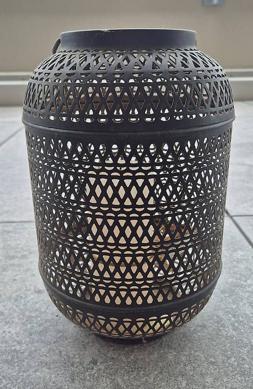 Portacandele: Windlicht mit Kerze – Usato da Ettingen venduto da Evelyne69