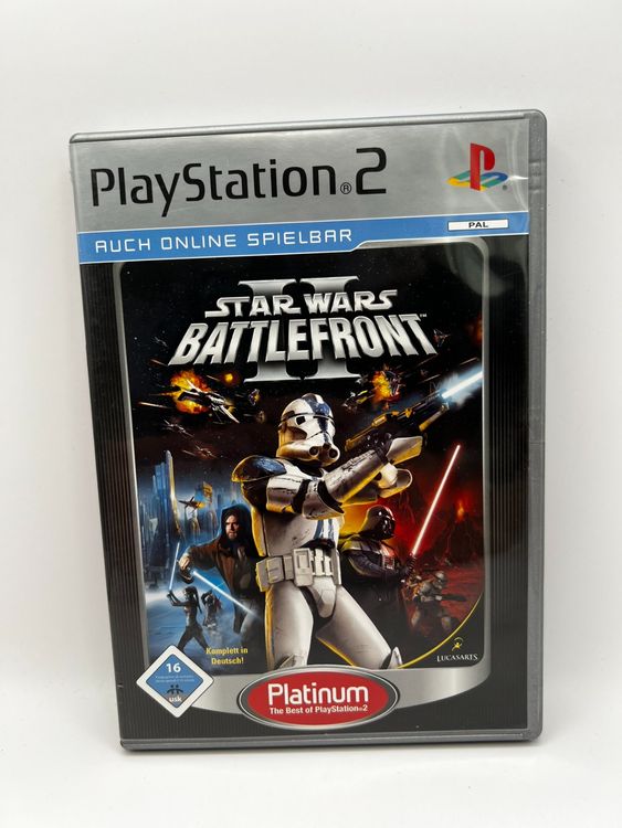 Star Wars Battlefront II - PS2 Replacement Case (Copy