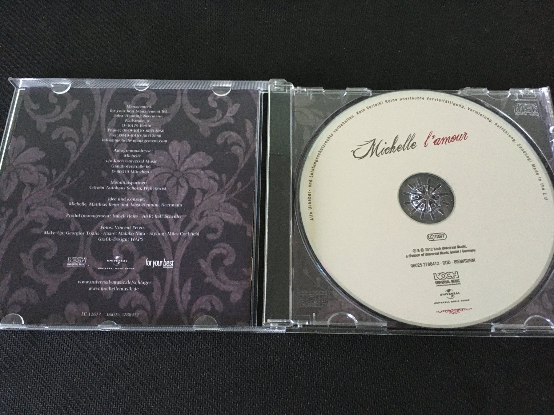CD: Michelle - L' Amour -CD- – Usato da St.Gallen venduto da MedienJoe 1