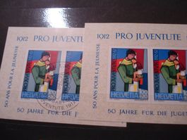 Block 1962, Pro Juventute ** + ET-o