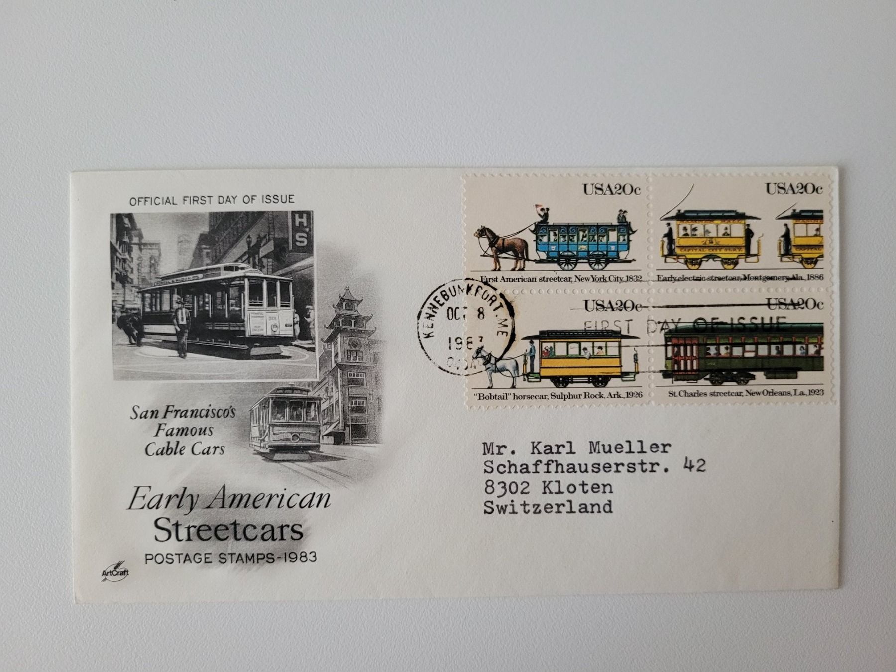 Tous les timbres: USA 1983 – D'occasion à Inwil par Flower2325
