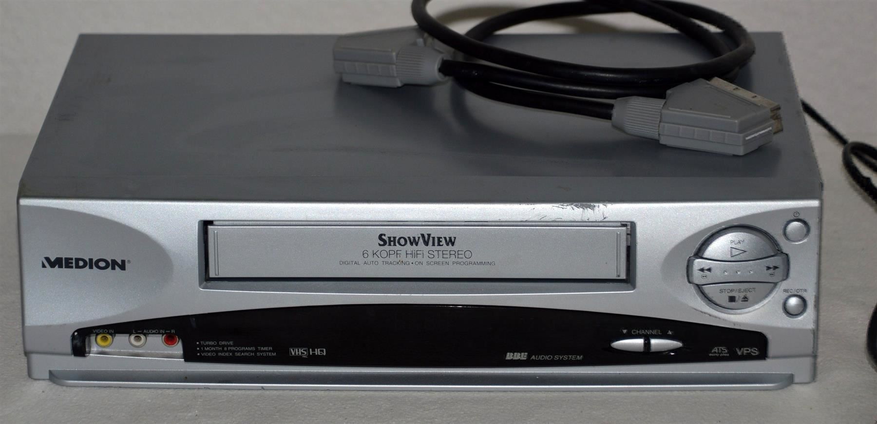 Registratori: Videorecorder VHS Medion MD9023 magnétoscope – Usato da Collonges venduto da arashee 1