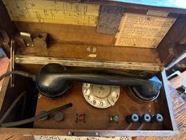 Historisches Alpiq Bakelit-Telefon (50er/60er Jahre)