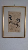 Original Radierung von SCHAU PI TUNG. China um 1850. Sign.
