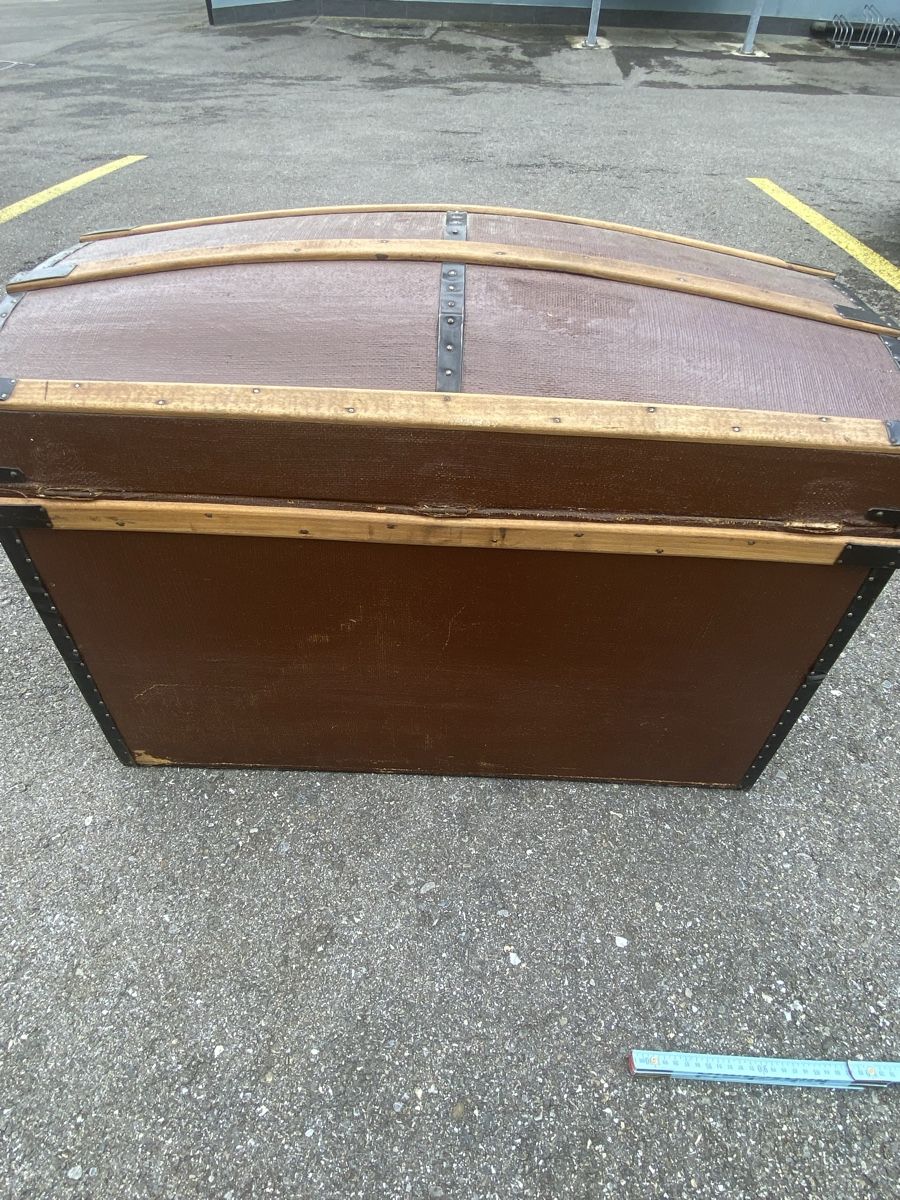 Cassapanche: Antike Reise Truhe / Vintage – Usato da Birr venduto da Vintage-Liebhaber 6
