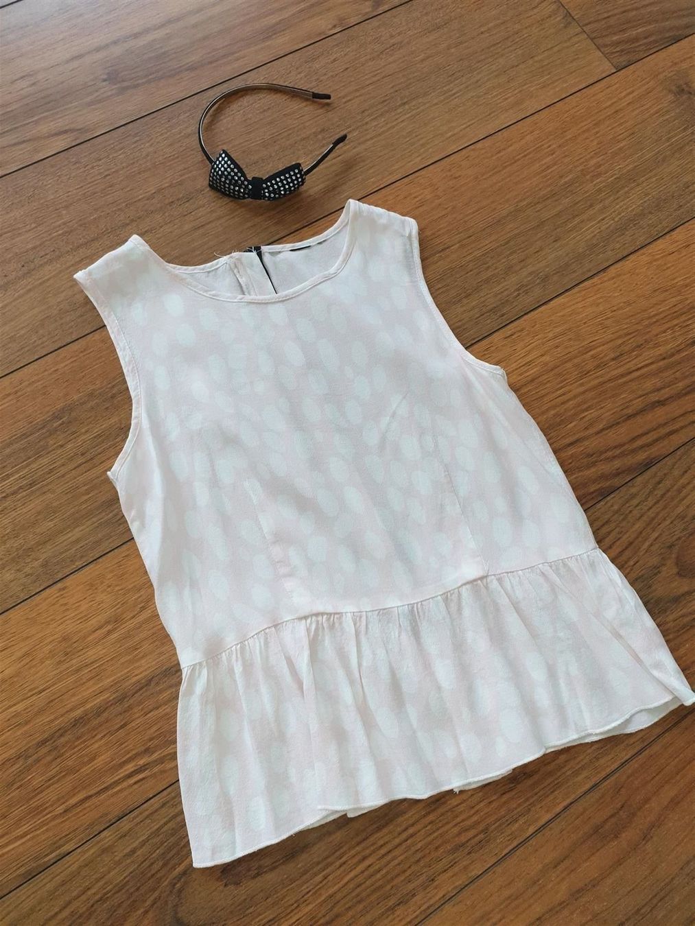 Blouses, T-shirts & Tops: Sommer Top / ärmellose Bluse Gr. 152 – D'occasion à Buchrain par regenblume3