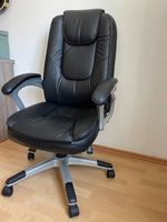 Mömax Bürostuhl Kunstleder schwarz
