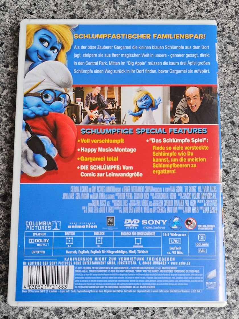 Tous les DVDs: DIE SCHLÜMPFE/ DVD – D'occasion à Geuensee par jes_9xyk 1