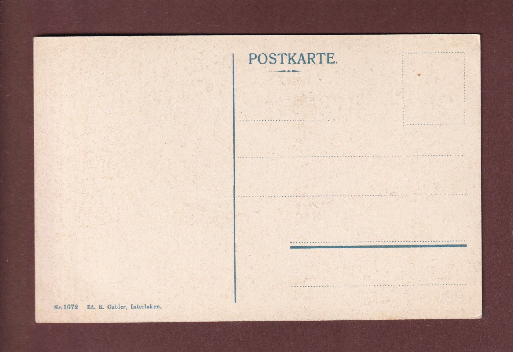 Cartes postales: BERNER OBERLAND – D'occasion à Pully par nicecards-shop 1