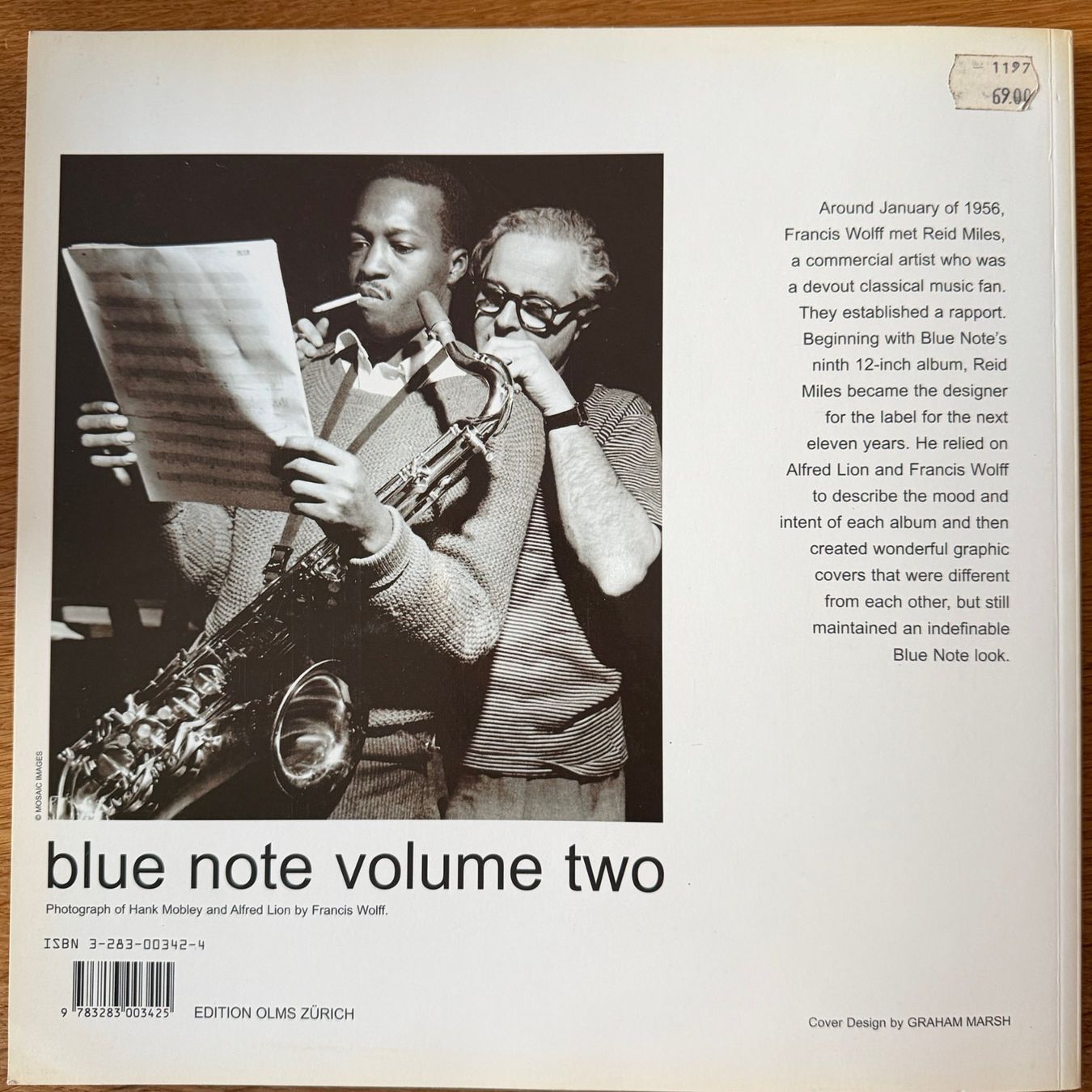 Libri: Blue Note Cover Art Vol.2 Olms LP-Format Reid Miles – Usato da Zug venduto da Mirare9 4