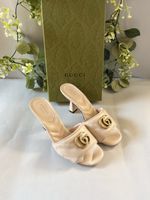 Gucci GG Marmont Leather Mules – NEW – 36.5 EU  ✨