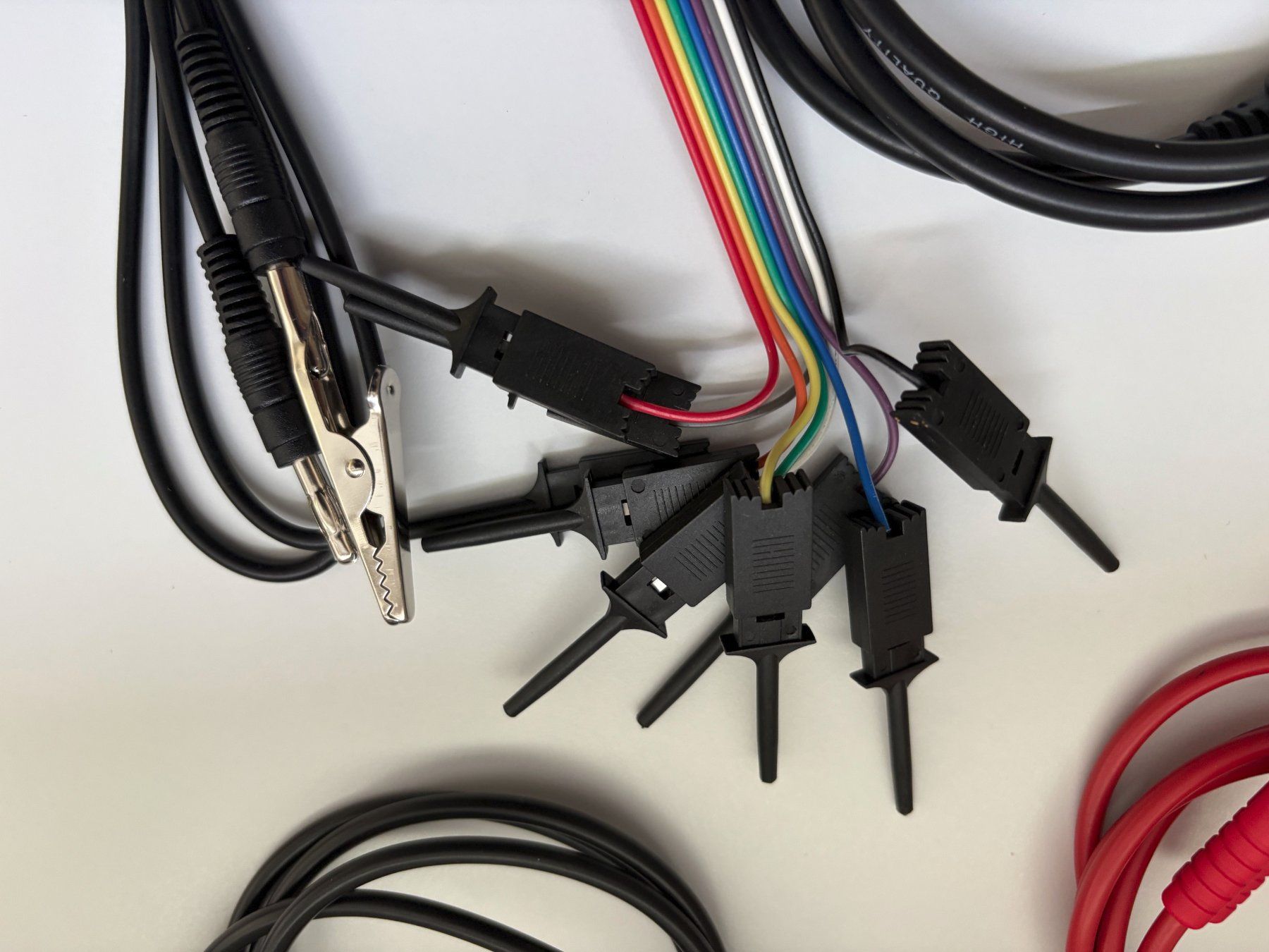 Kabel: Laborkabel, Messleitung, BNC, Krokodilklemmen – Gebraucht aus Langnau am Albis von Danig0 4