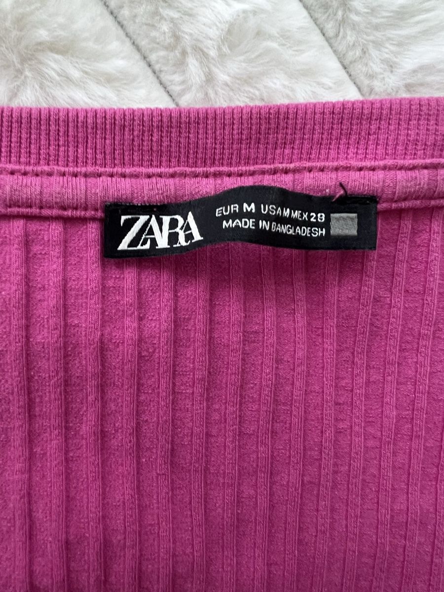 Zara Maglioni & Felpe: ZARA RIPP SWEATER PULLOVER PINK GR M – Usato da Basel venduto da theo-g77 2