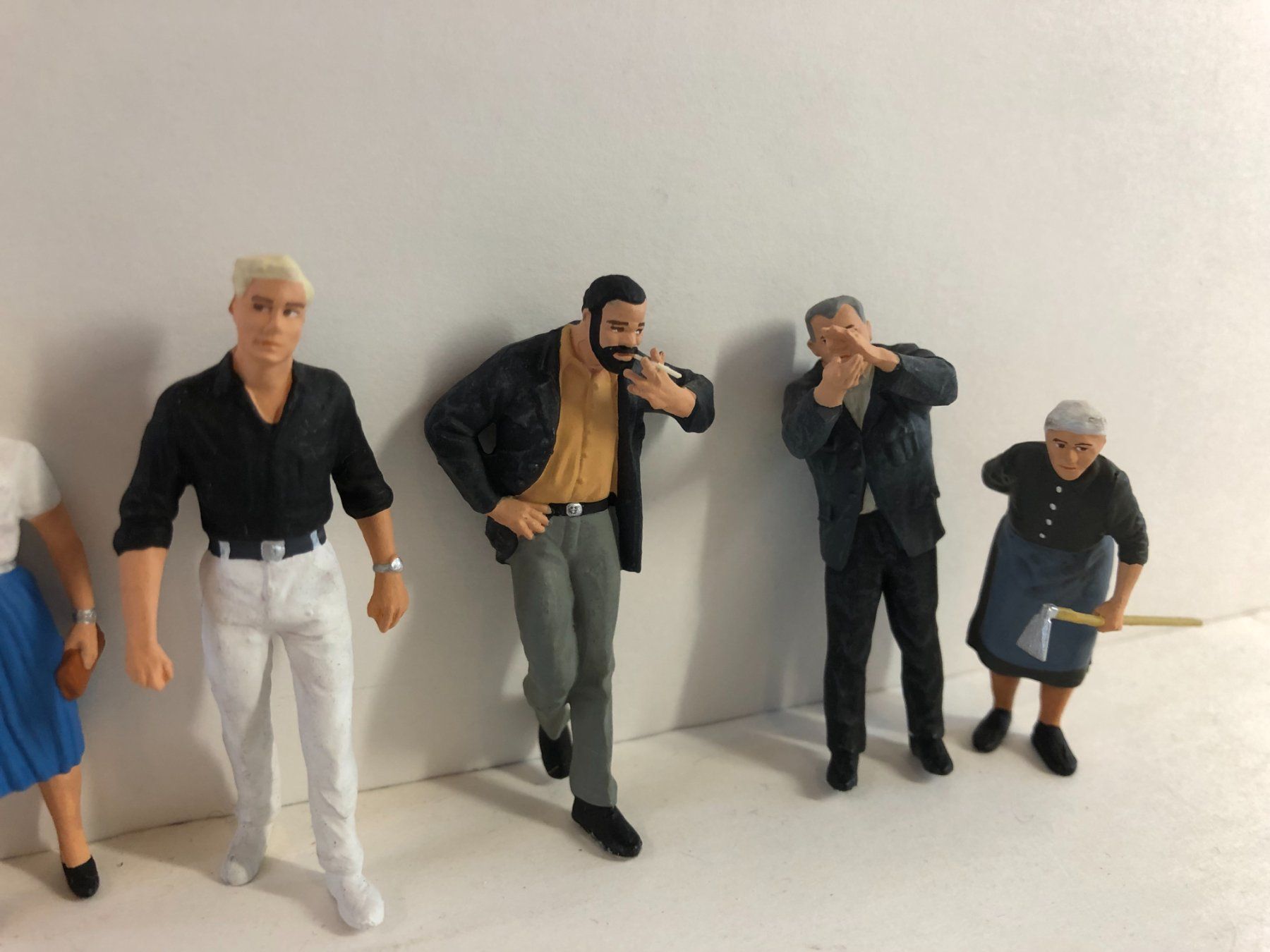 Preiser Modellini di ferrovie: Preiser Spur 1 Figuren 1:32 – Usato da Rodersdorf venduto da Joerg11 2
