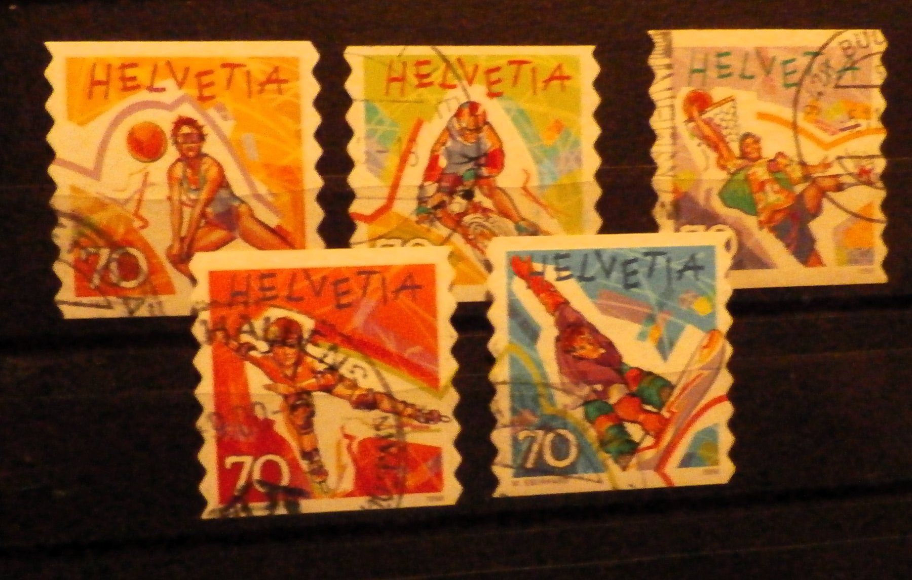 Alle Briefmarken: CH 1998 Trendsportarten – Gebraucht aus Kehrsatz von Bernherb2