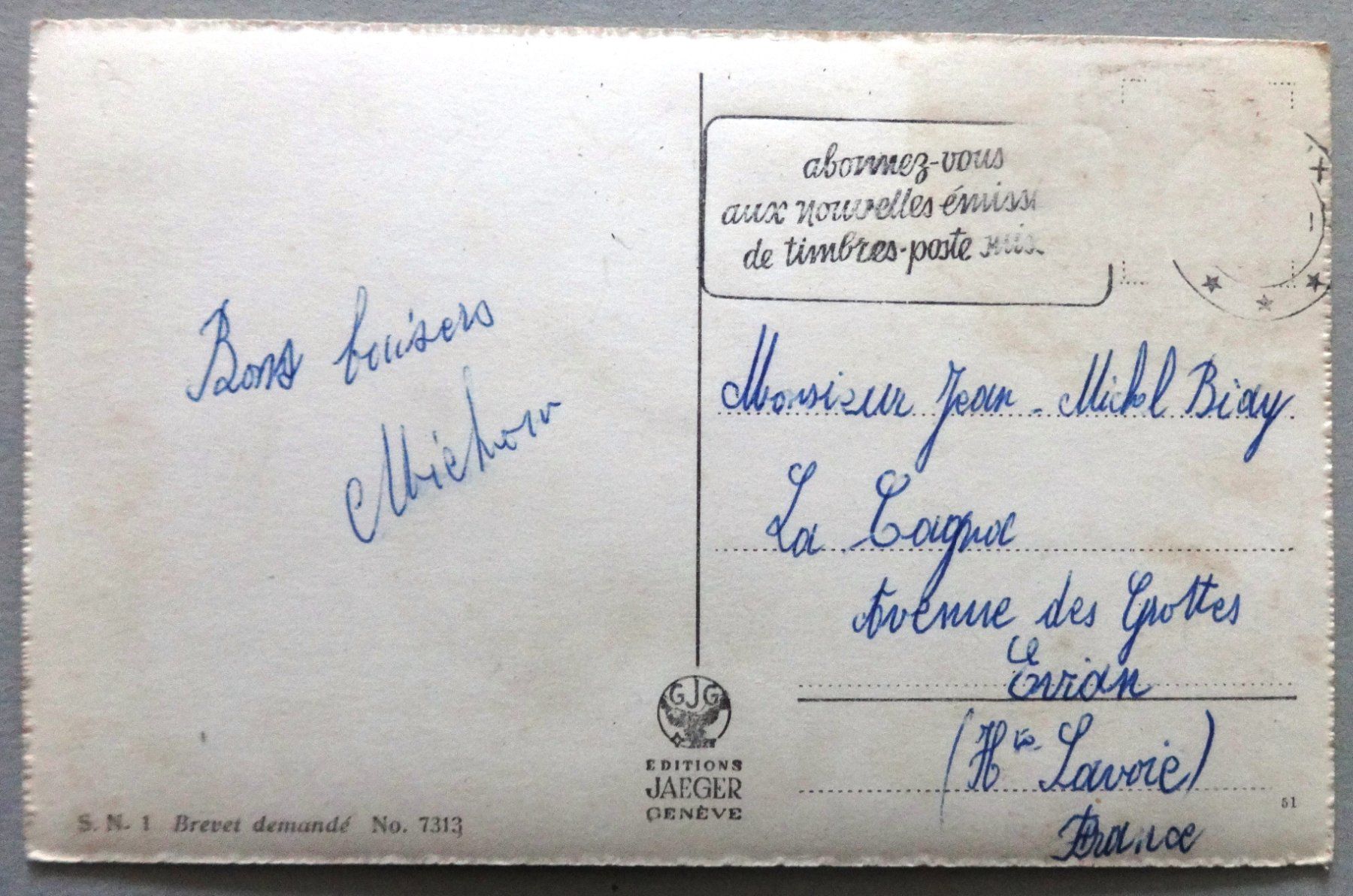 Cartes postales: Montreux – Défectueux à Fétigny par Billy2miny 1