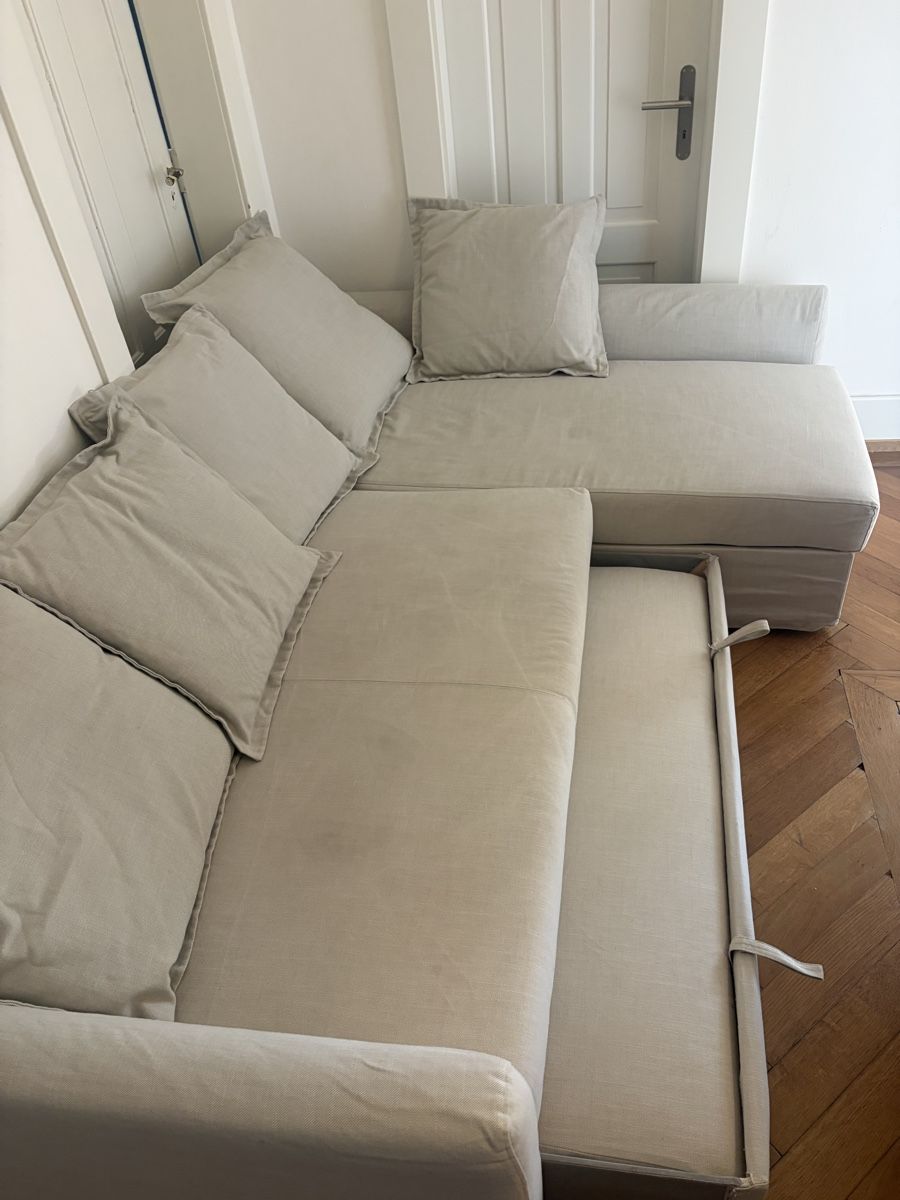 Sofas: Sofa Couch chaise longue bed – D'occasion à Zürich par jav_5vv5 5
