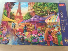 Trefl Puzzle 1000 Teile Tea Time Paris neu versiegelt