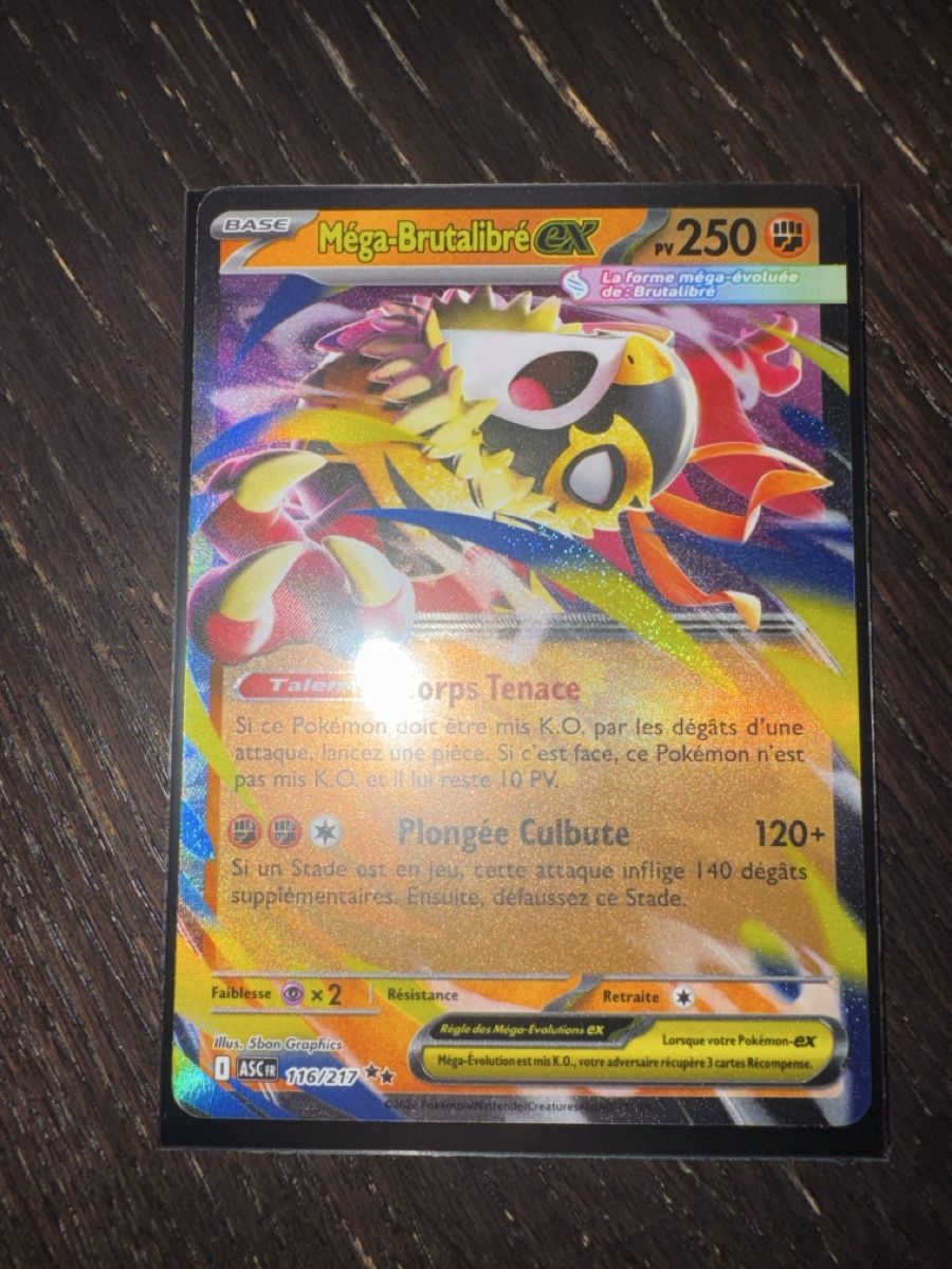 Pokémon Sammelbilder & Trading cards: Mega-brutalibré EX 116/217 état mint  – Neu (gemäss Beschreibung) aus Cudrefin von mel_dn2c
