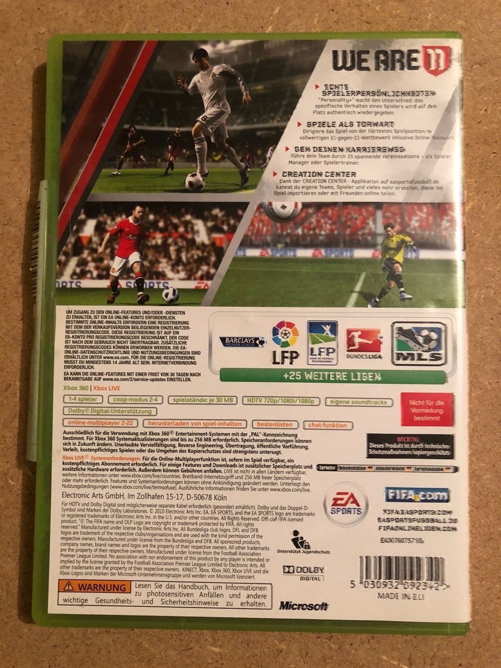 Giochi: FIFA 11 für Xbox 360 – Usato da Kestenholz venduto da Mad18 1