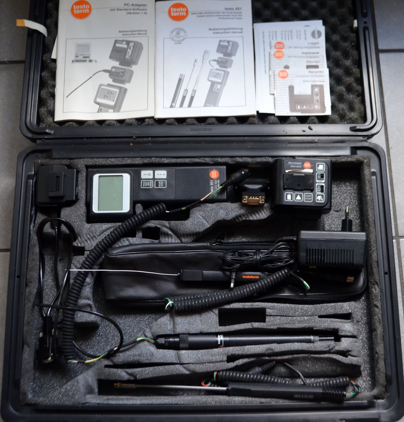 Misurare: Testo / Testoterm Multifunktionsmessgerät appareil de mesure – Usato da Collonges venduto da arashee 1