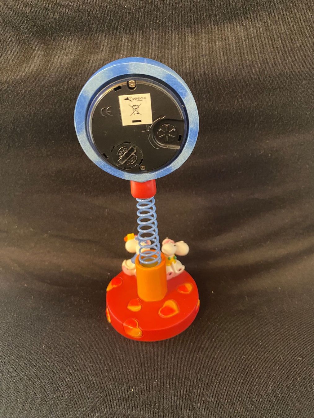 Orologi: Diddl und Diddlina Wackel-Tischuhr – Nuovo (secondo la descrizione) da Lausen venduto da Diddlshop 2