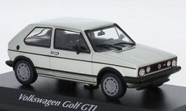 VW Golf I GTI Phase III 1980-1983 silber met. / schwarz 1:43